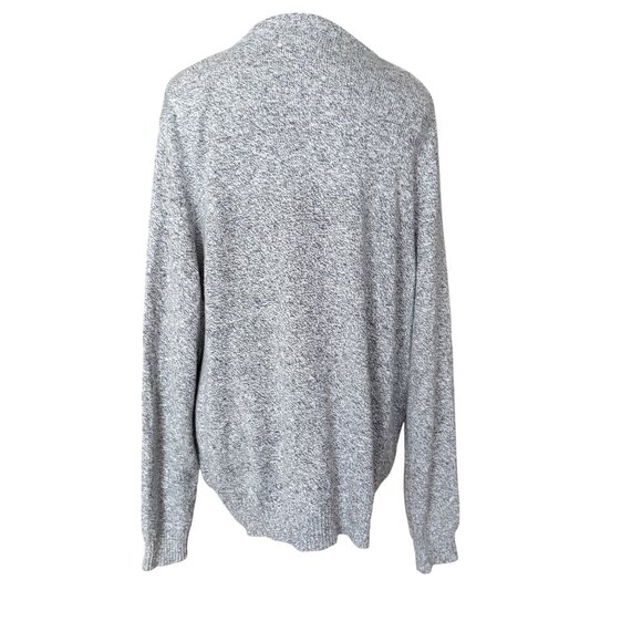 Croft & Barrow Gray V-Neck Long Sleeve Sweater XL Soft Knit Casual Mens - Picture 3 of 4